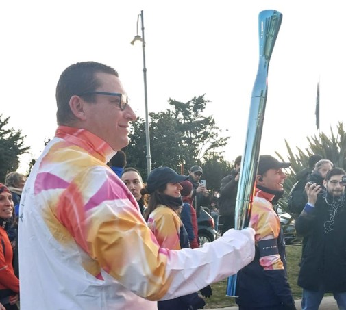Un vedanese tra i tedofori delle Olimpiadi Milano-Cortina