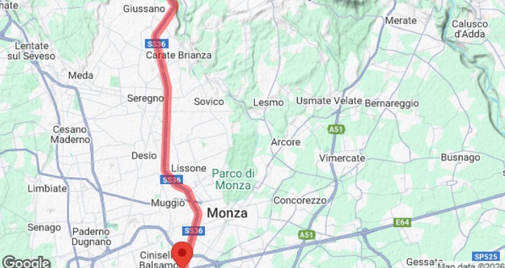 SS36, chiusure temporanee per lavori di segnaletica: cosa cambia tra Monza e Lecco