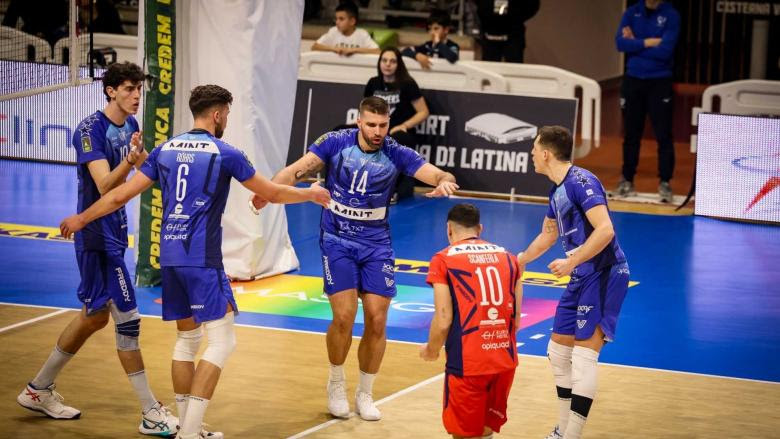 Trasferta amara della Vero Volley Monza a Latina