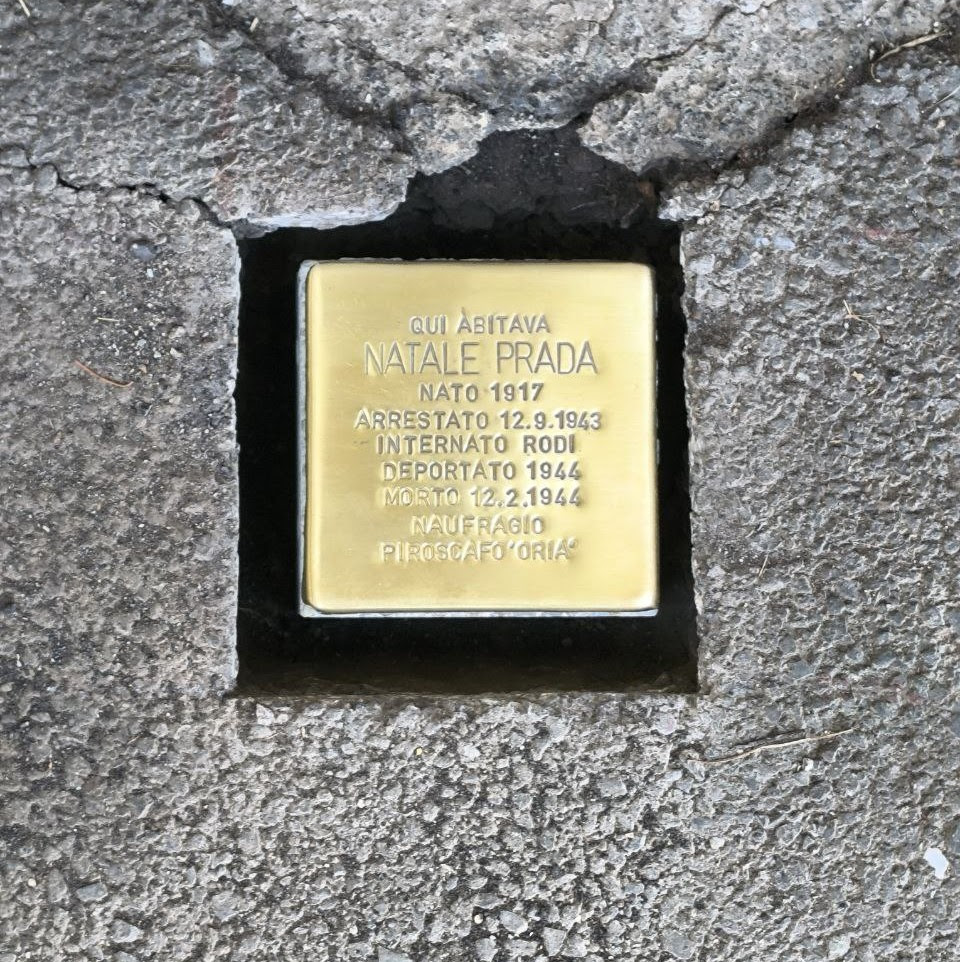 L’omaggio a Natale Prada per la Giornata della Memoria