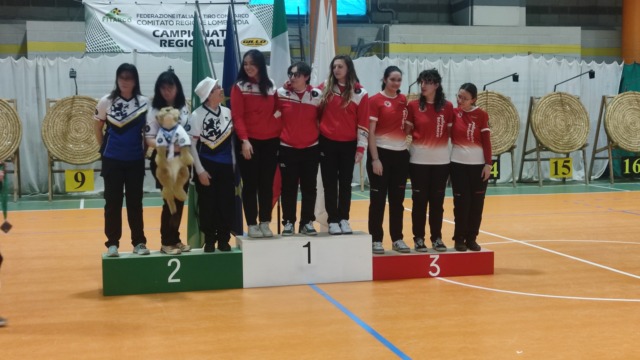 Bene la Polisportiva Besanese ai Regionali di arco