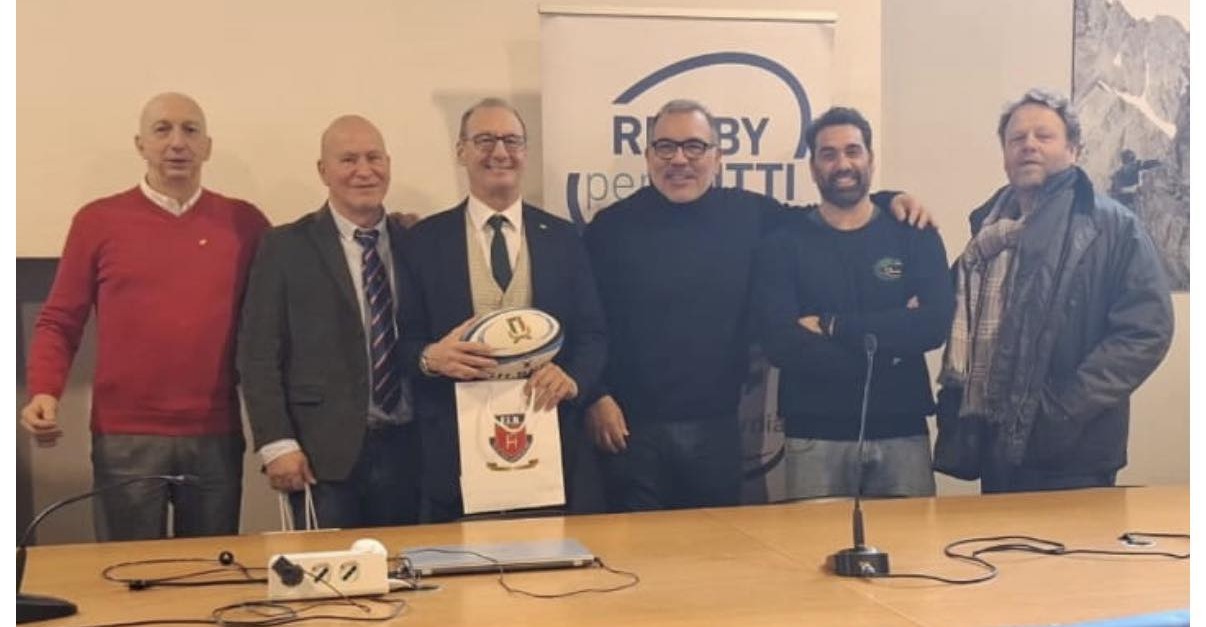 Una vita in mischia per “Mister Logo”: Spilla d’Oro per il vicepres del Velate Rugby
