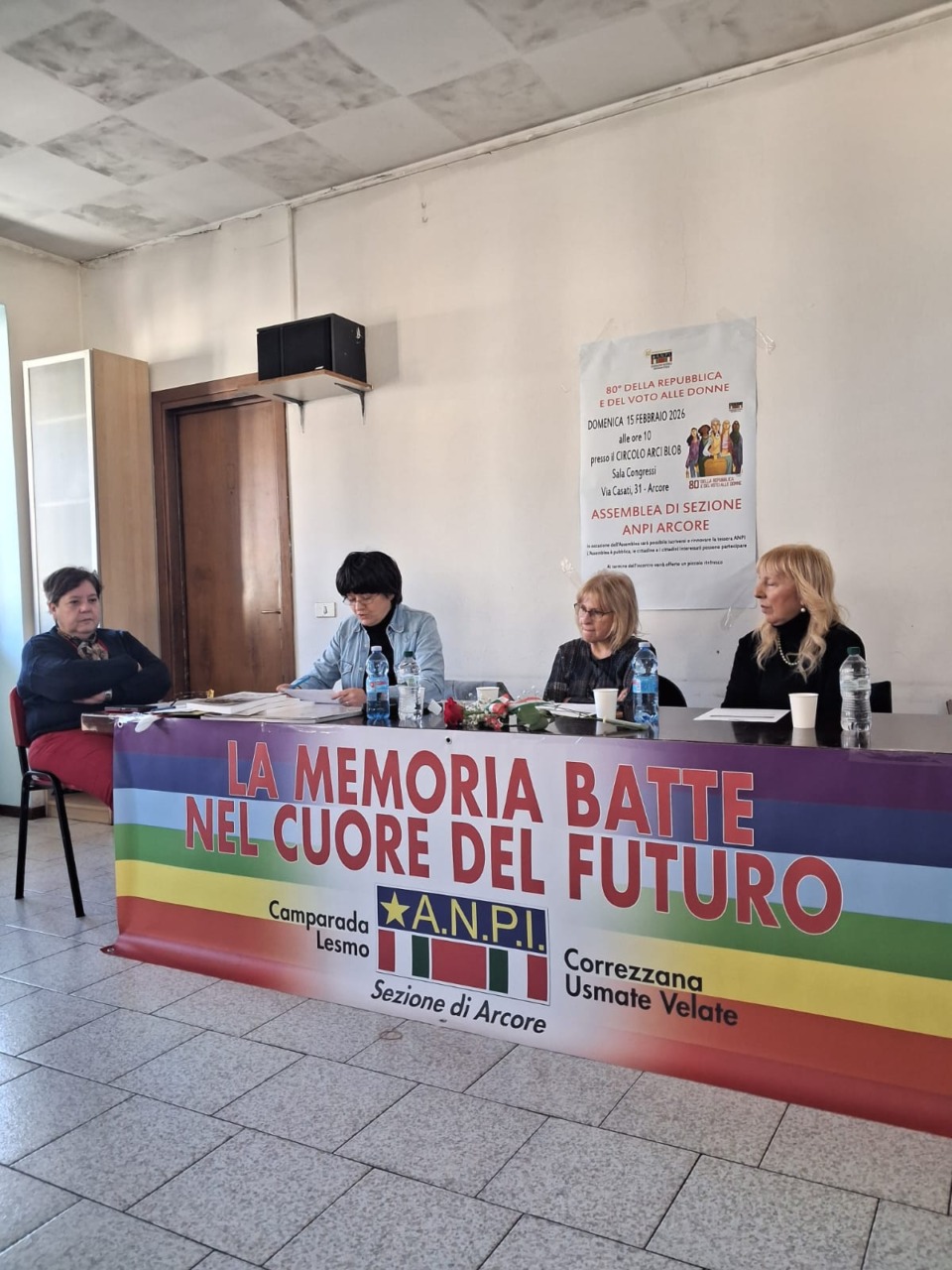 Elezioni Arcore 2027: l’Anpi lancia l’appello per l’unità del centrosinistra e scoppia la polemica