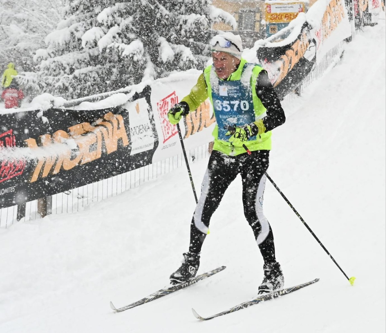 Sci di fondo: il presidente dei Bocia di Verano Brianza alla sua ultima Marcialonga