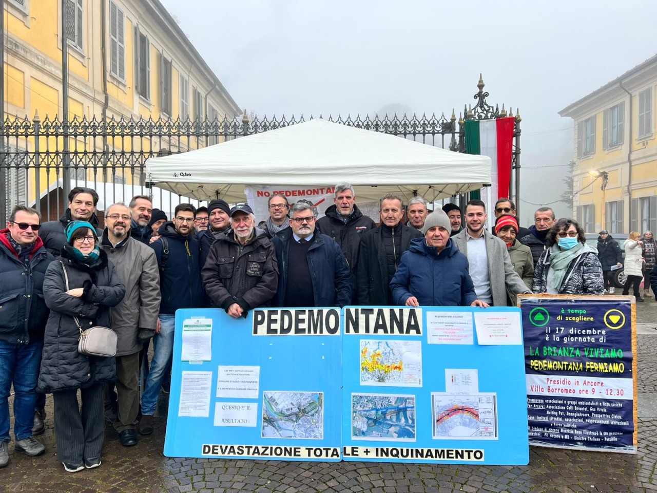 Pedemontana, scontro al veleno tra il sindaco Bono e il Pd sulla Tratta “D”