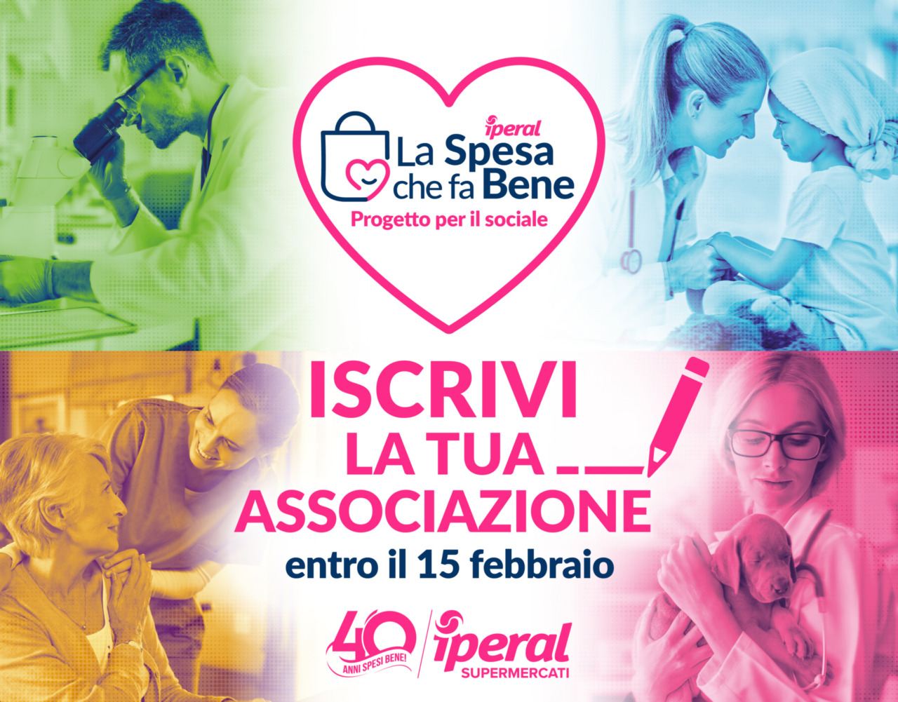 350.000 euro agli enti del Terzo Settore: parte l’iniziativa “La Spesa che fa bene – Iperal per il Sociale”