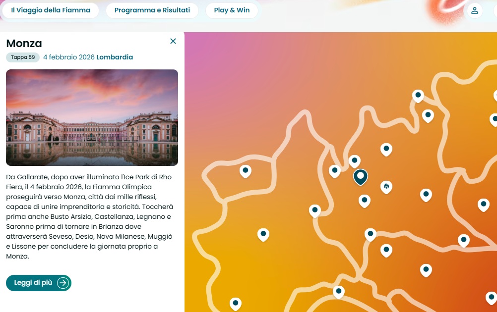 Passaggio della Fiamma olimpica, decisione su scuola e viabilità