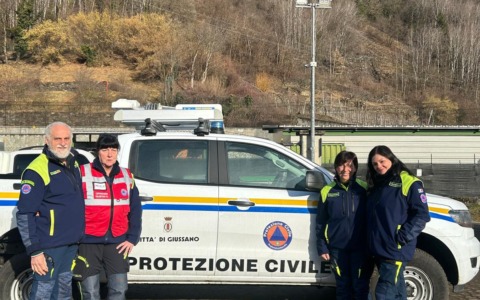 La Protezione civile brianzola al servizio delle Olimpiadi