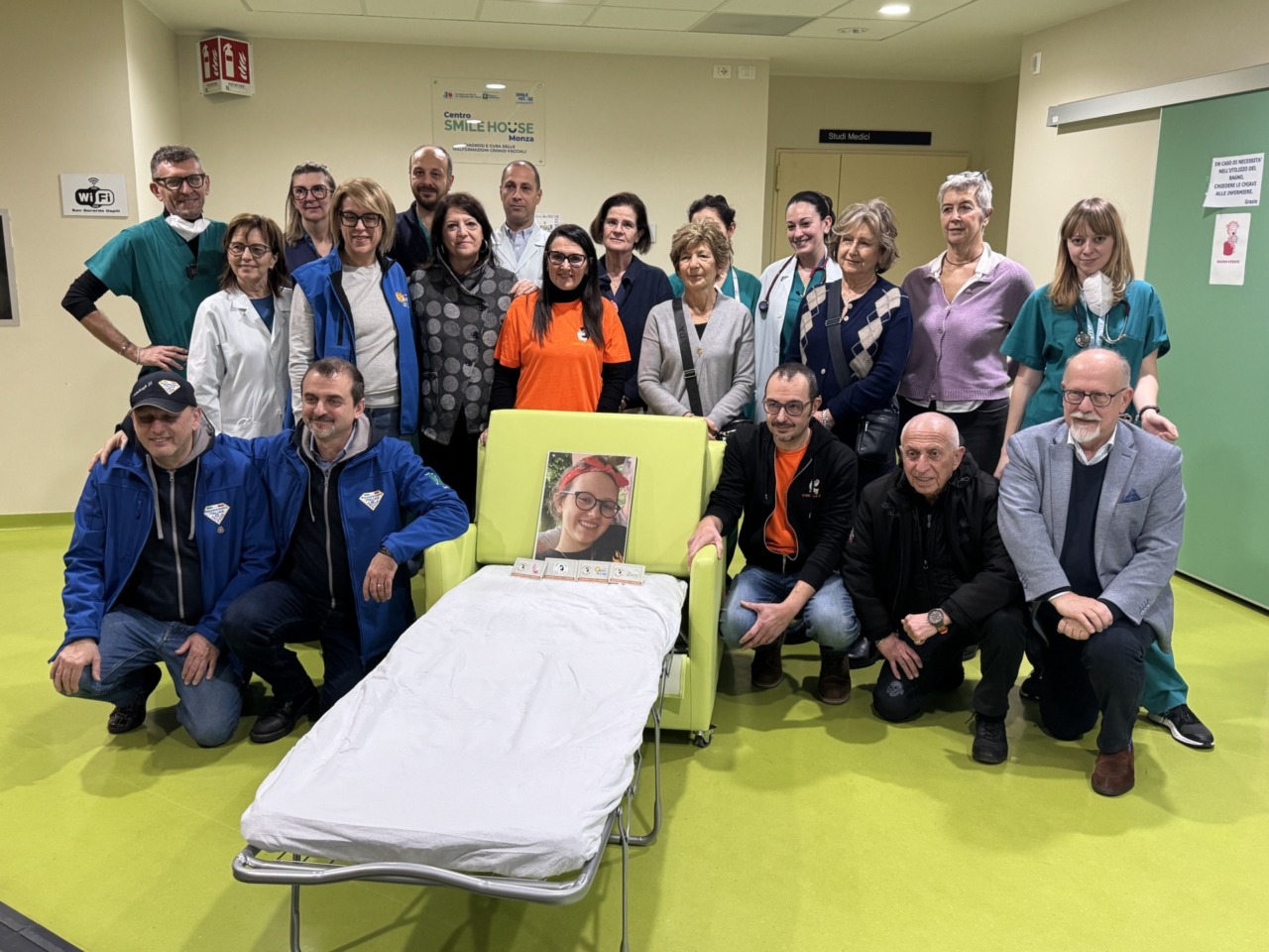 Il sogno di Camilla è realtà: donate 17  poltrone-letto alla Pediatria