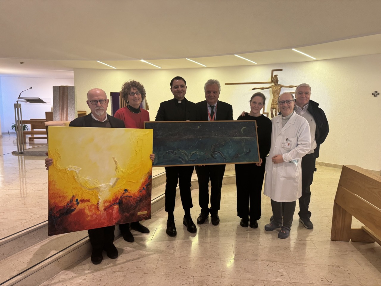 Arte, spiritualità e cura: due opere in memoria di San Carlo Acutis