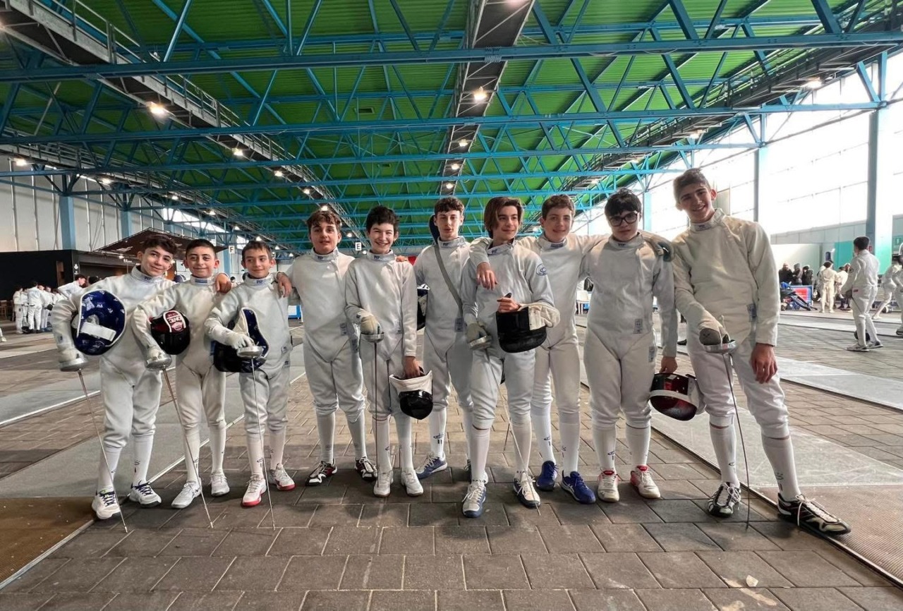 Emozioni e sfide per Brianzascherma agli Italiani a squadre U14