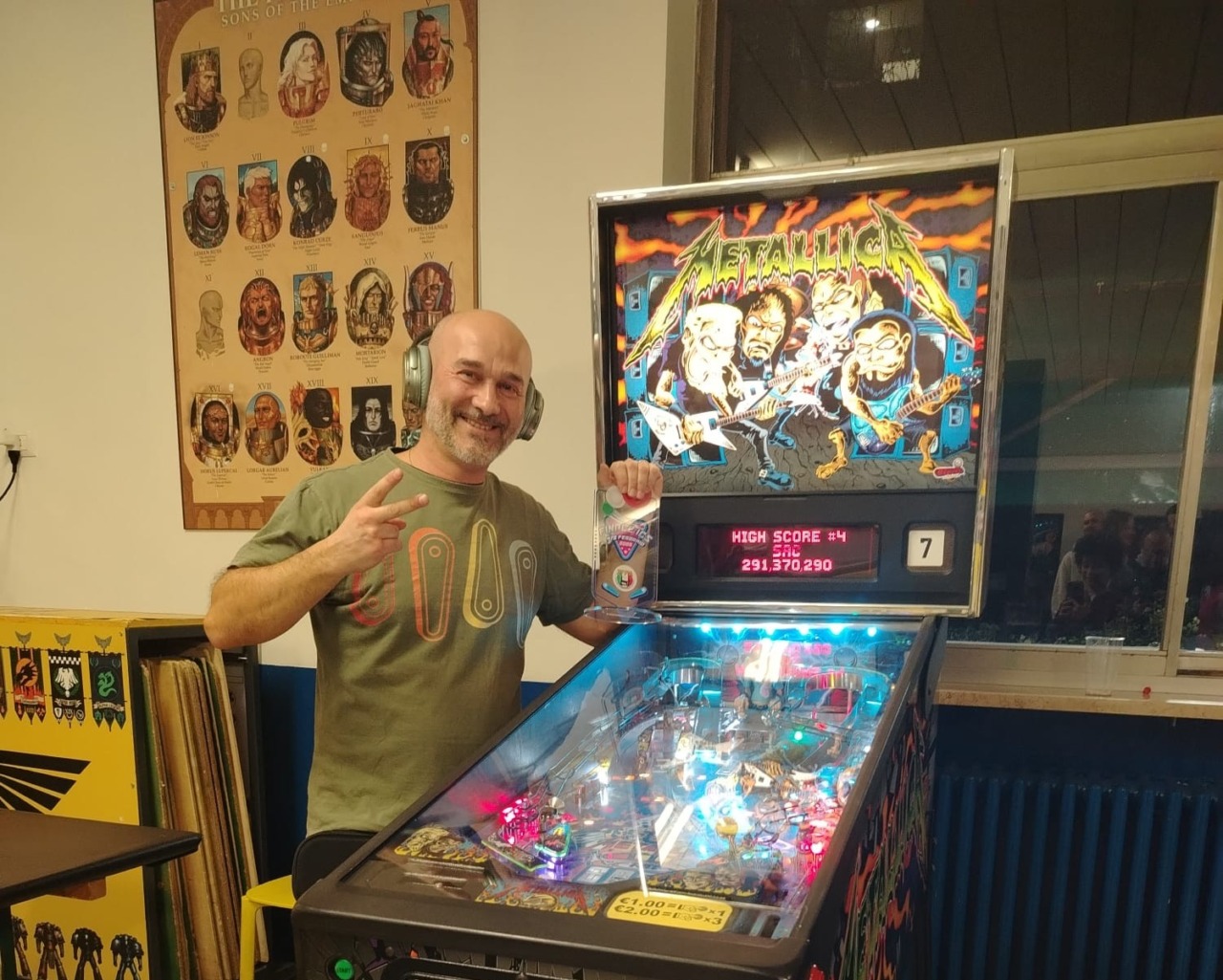 Imprenditore di 49 anni si laurea campione italiano di flipper