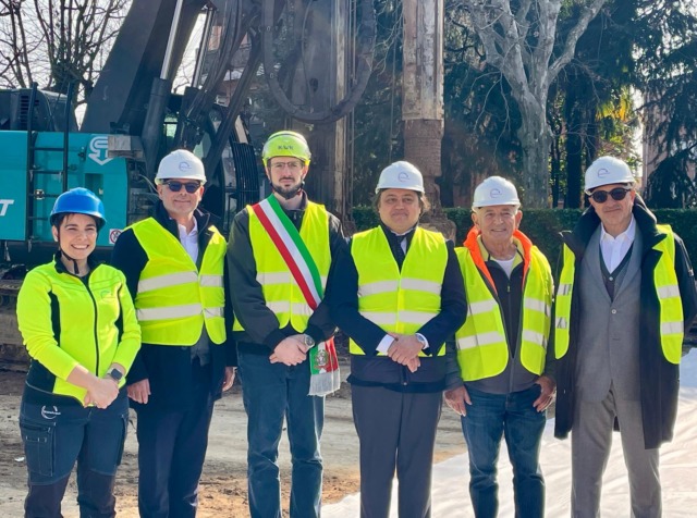 Posata la prima pietra della nuova vasca volano targata BrianzAcque