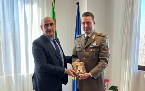 Il Prefetto incontra il responsabile di “Strade Sicure”