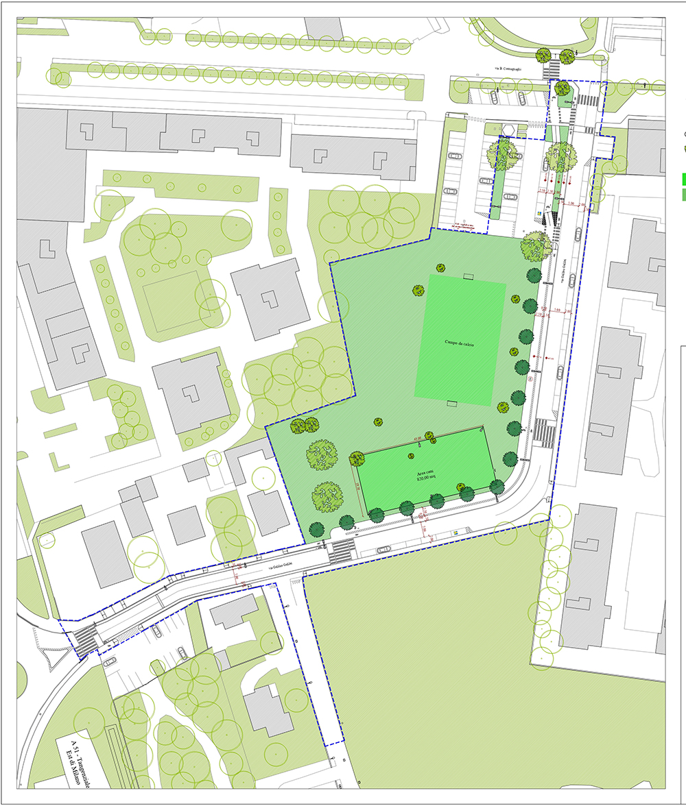 Nuova veste per via Galilei e via Crocefisso