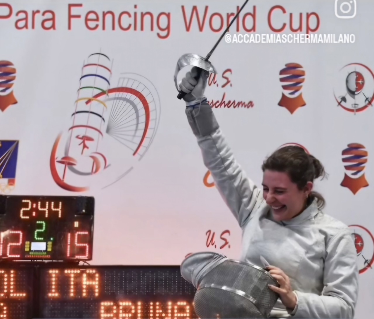 Sofia d’argento ai mondiali di scherma