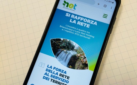 BrianzAcque e Lario Reti Holding, online il nuovo portale