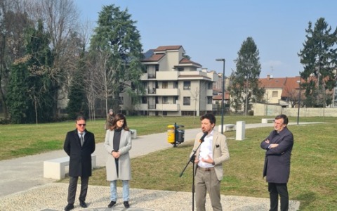Inaugurato il nuovo parco pubblico (che non convince tutti i residenti)