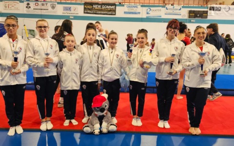 La Gal alla prima prova del campionato Fgi Silver LA-LA3