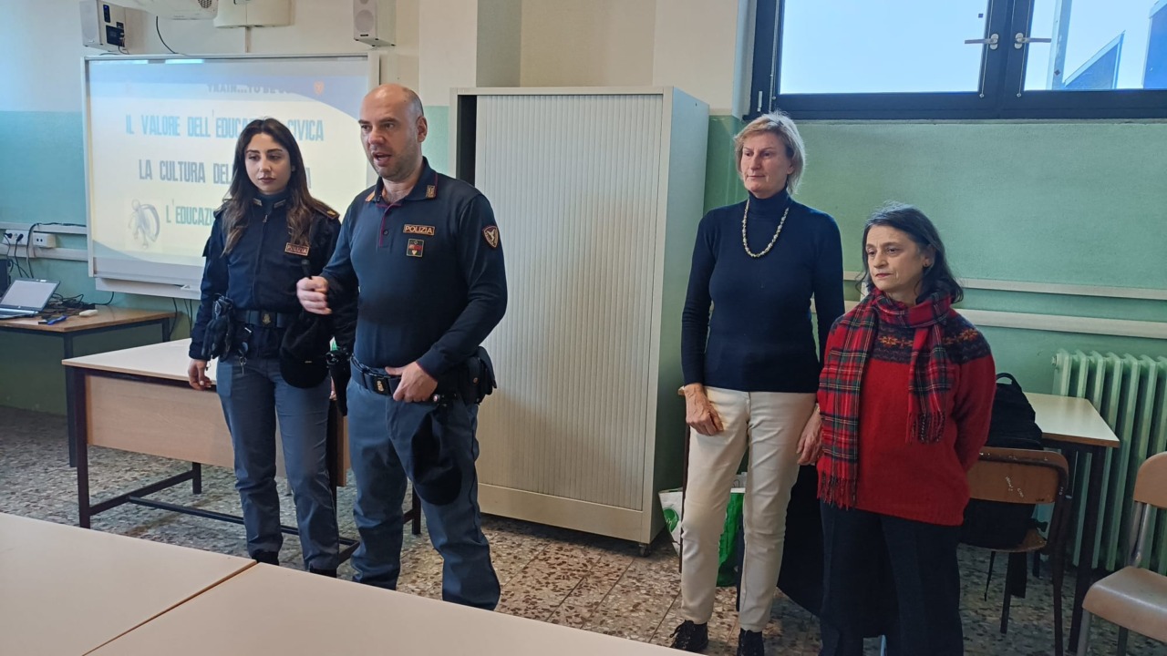 Studenti a lezione di sicurezza nel ricordo di Sandra