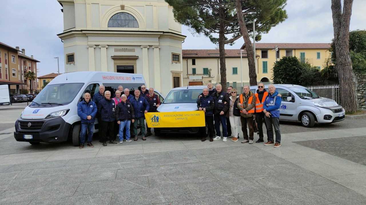 L’Associazione Volontari corre spedita: “Nel 2025 oltre 34mila chilometri al servizio della comunità”