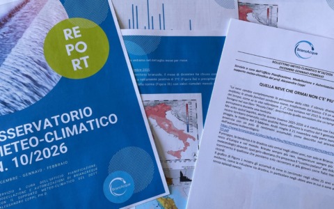 Quella neve che in Brianza non c’è (quasi) più