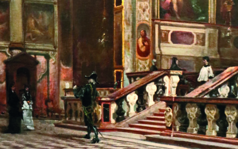 Quadro di Borsa che ritrae un alabardiere: nuovo pezzo al Museo del Duomo