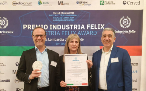 BrianzAcque si aggiudica il Premio “Industria Felix”