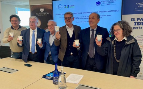 L’acqua di Brianzacque nei ristoranti