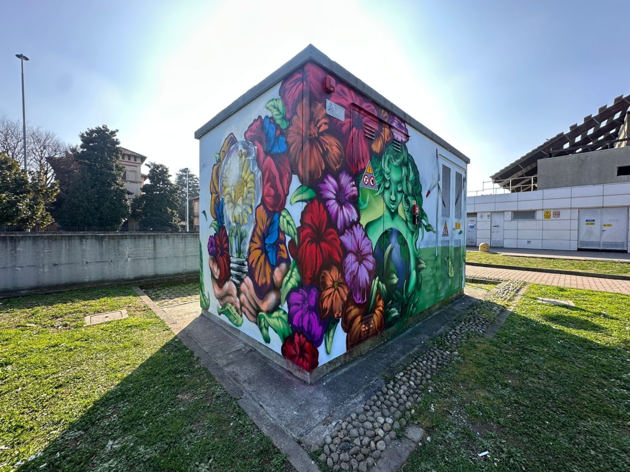 A Desio il murale ispirato al progetto degli studenti del Meroni