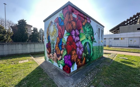 A Desio il murale ispirato al progetto degli studenti del Meroni