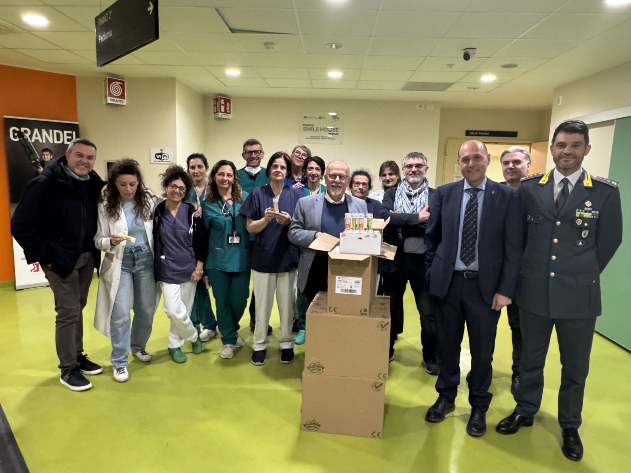 “Sorridi bambino”: bolle di sapone per i piccoli pazienti