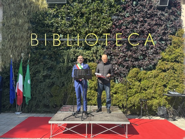 Bellusco inaugurazione nuova biblioteca