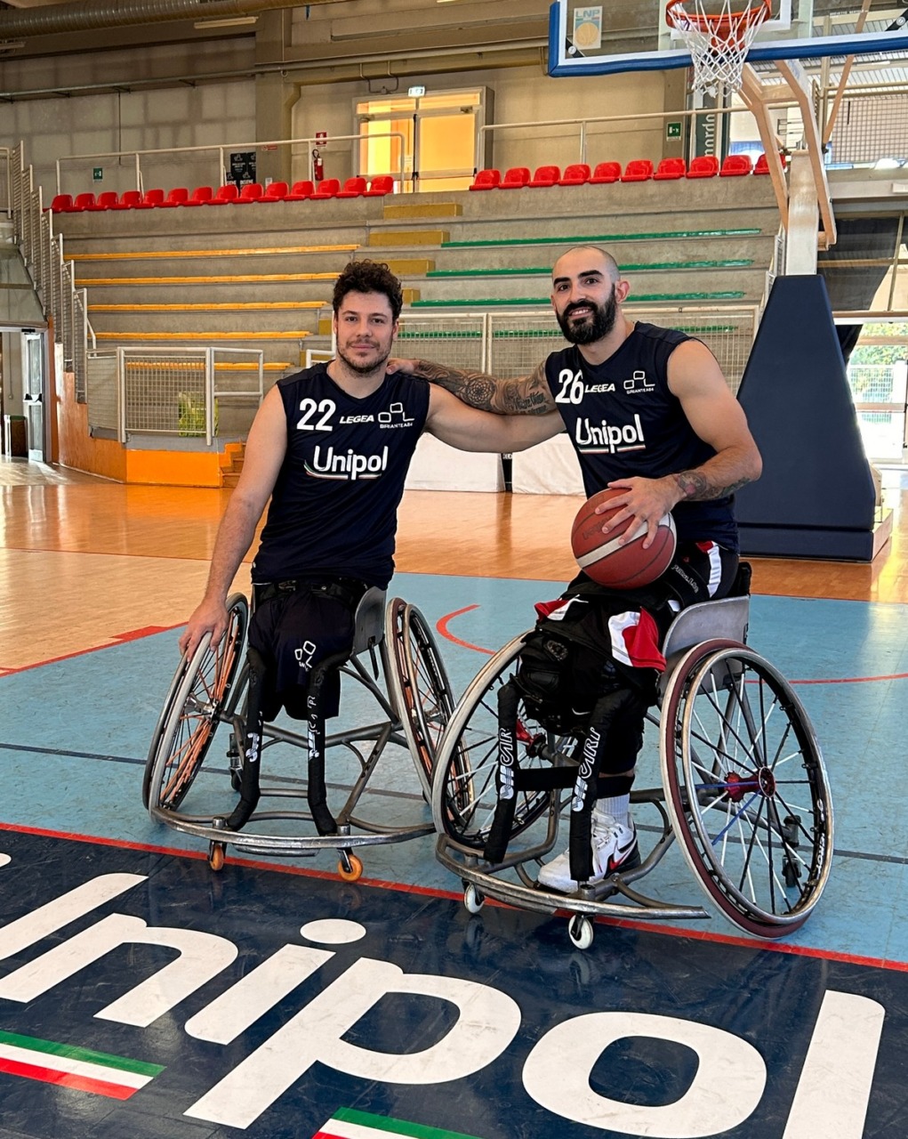 La Nazionale italiana di basket in carrozzina al Palameda per l’Easter Camp 2026