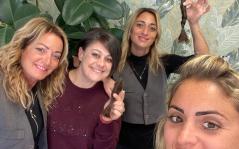 Vincenza super donatrice, oltre al plasma anche i capelli