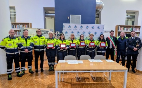 Premio Mimosa alle donne della Protezione Civile