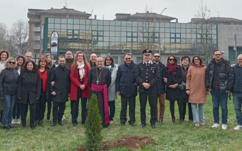 L’Arcivescovo Delpini ha incontrato gli studenti del Fermi