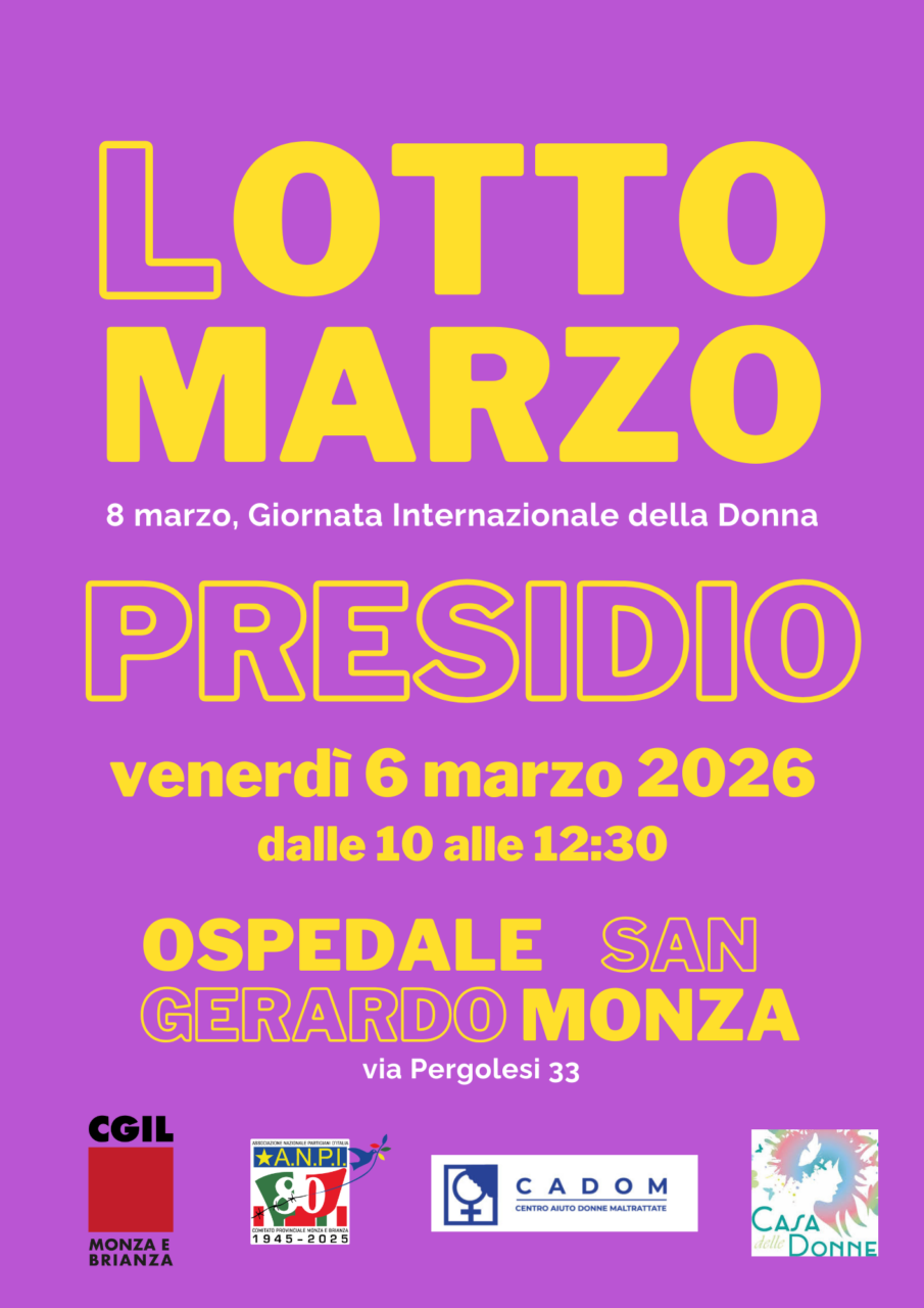 Presidio davanti all’ospedale San Gerardo