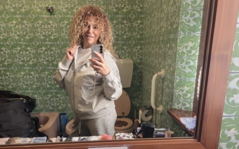 Con Sayf nel videoclip di Tu mi piaci tanto