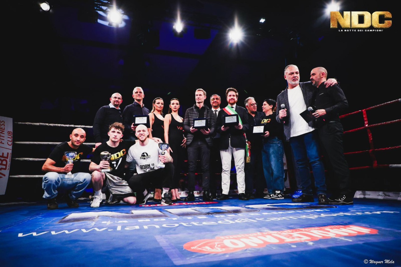Emozione sul ring nel ricordo del maestro Antonio Leva