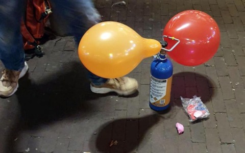 Droga del palloncino: allarme anche a Muggiò