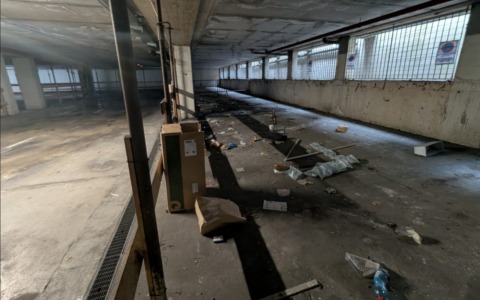 Parcheggio da paura in centro città