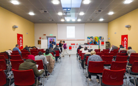 La CGIL di Monza ospita per la prima volta i test di italiano A2