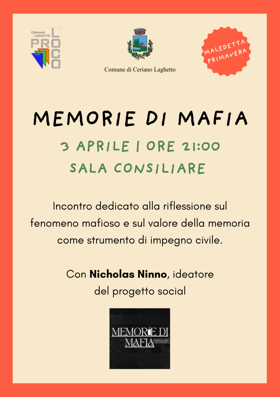 Una serata speciale su legalità e giustizia