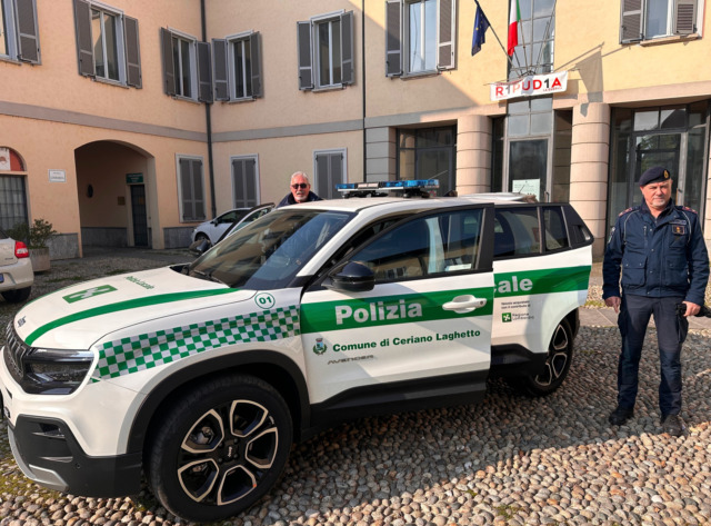 Nuova auto per la Locale grazie ai fondi della Regione