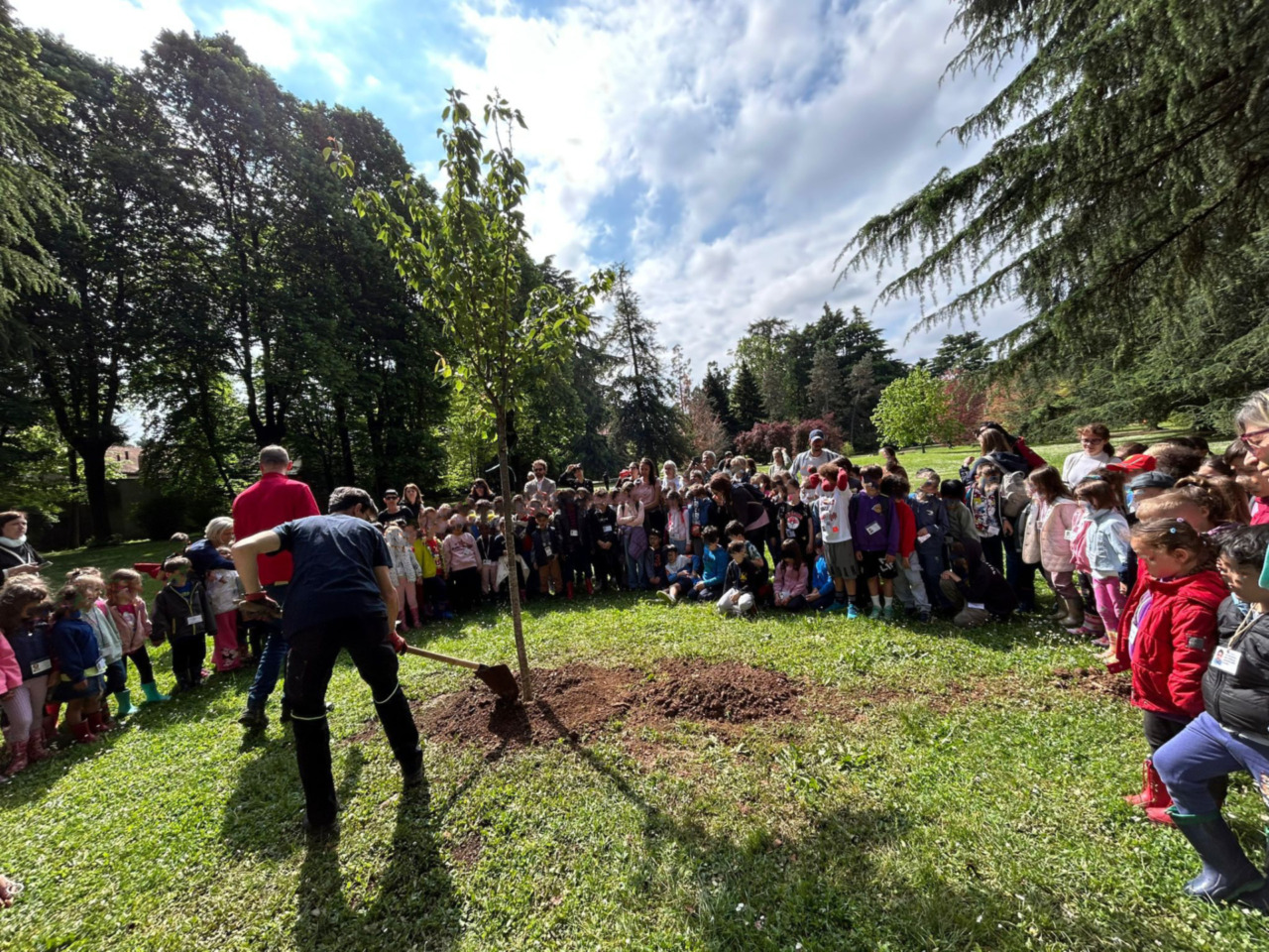 Festa dell’albero al Parco Gussi: coinvolti 300 bambini