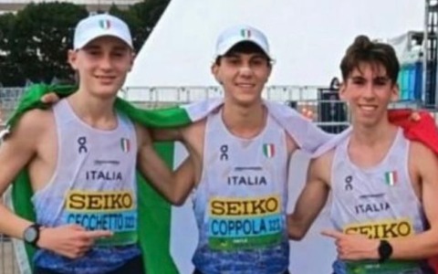 Nicolò Vidal Campione del Mondo di marcia a squadre
