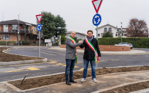 La rotatoria del Ceredo intitolata a Garinei e Giovannini