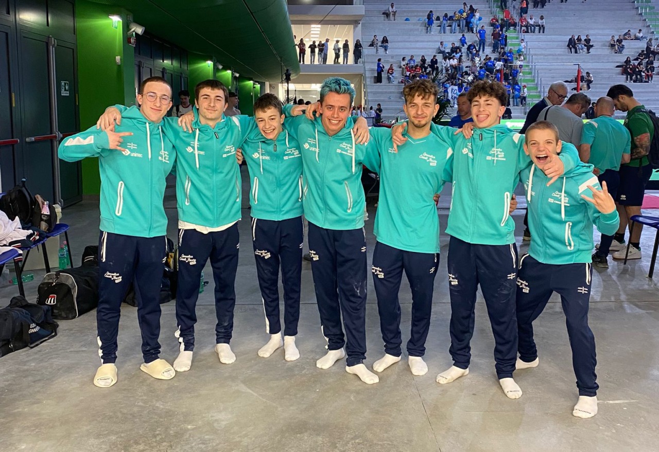 Casati Arcore in paradiso: la ginnastica maschile vola in A2