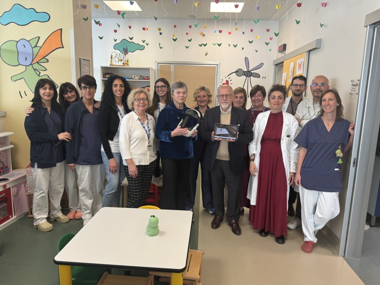 Al Centro prelievi  pediatrico arriva il visore 3.0